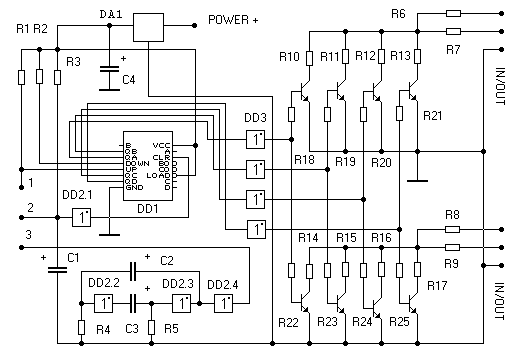 Схема показана на   Рис 1 